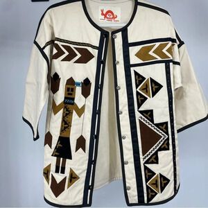 Vintage RED HARE ORIGINALS Tucson Arizona jacket shirt southwest appliqué